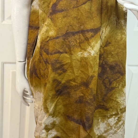 Grade & Gather Blue Gray Splatter Mini Dress S/M - Picture 8 of 16